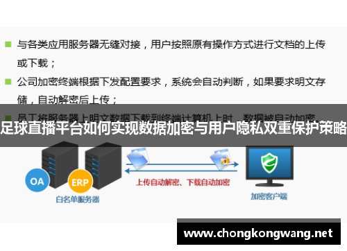 足球直播平台如何实现数据加密与用户隐私双重保护策略